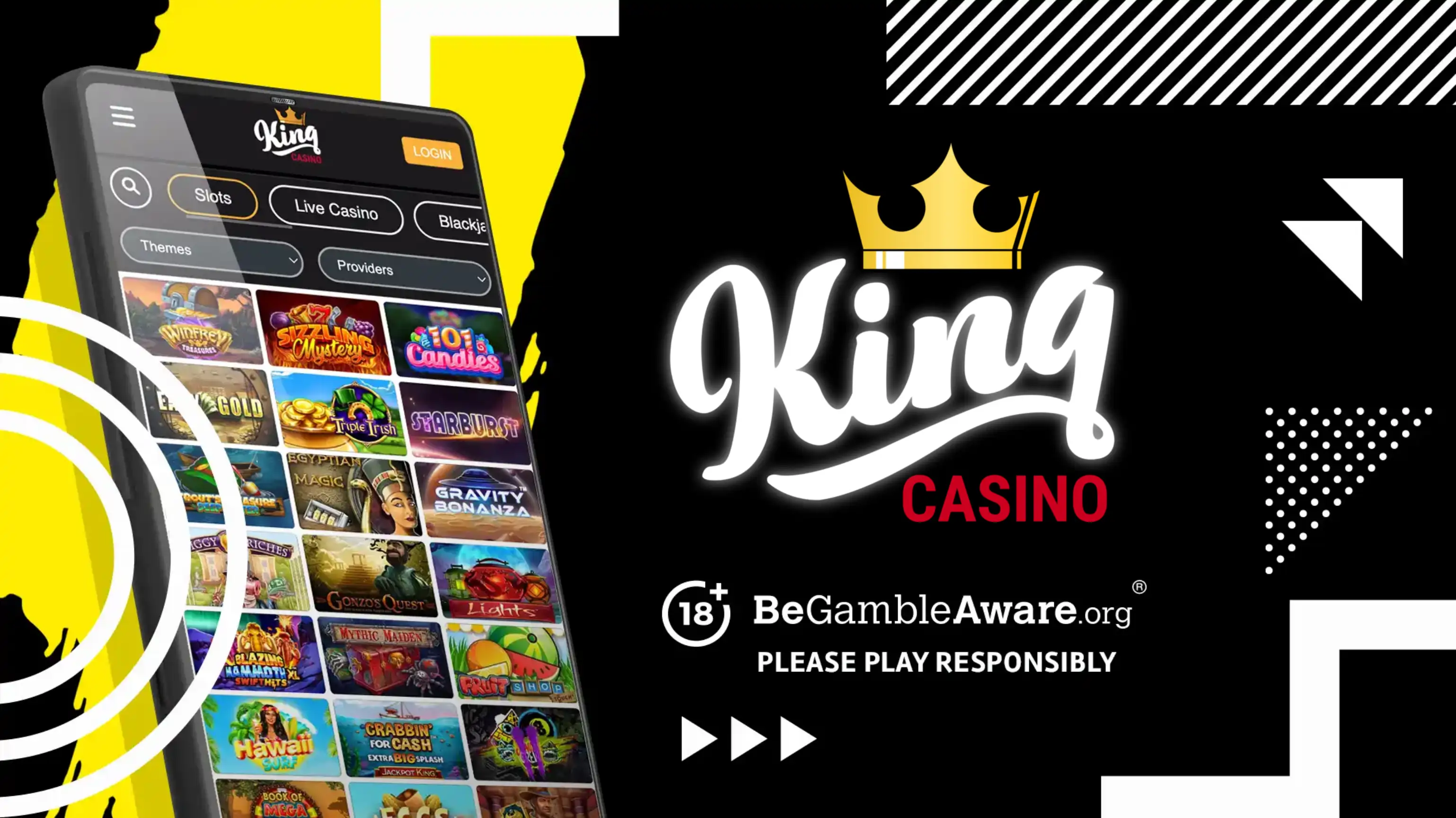 King Casino App Screenshot